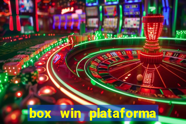 box win plataforma de jogos